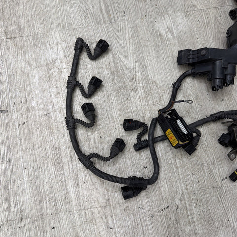 06-10 BMW E60 E63 E64 M5 M6 S85 Engine Motor Wire Wiring Harness 12517572920 OEM