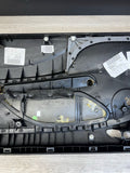 01-06 BMW E46 M3 DRIVER LEFT SIDE DOOR PANEL CARD BLACK OEM