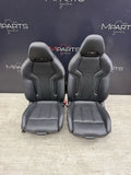 BMW 21-26 G82 M4 Coupe Front Seats Leather Heated Black