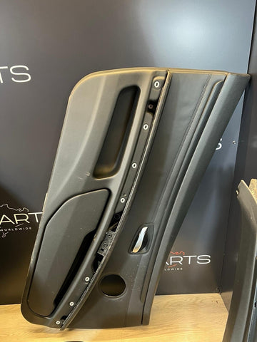 08-13 BMW E92 M3 Coupe Original Novillo Black Interior Seats Complete