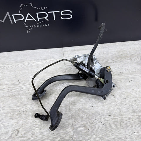 01-06 BMW E46 M3 OEM Clutch and Brake Pedal Assembly + Pedal Covers
