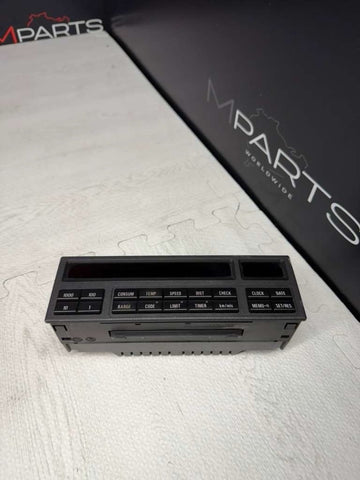 BMW OEM E36 318 325 328 M3 18 BUTTON ON BOARD COMPUTER CHECK OBC DISPLAY 92-99