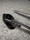 08-13 BMW E92 E93 M3 Fender Grilles Side Marker Lights Chrome OEM Factory