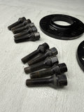 10MM Spacers + Extended Bolts PAIR 5x120 BMW E SERIES ECSTUNING