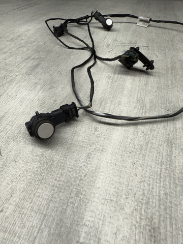 BMW F30 F80 F82 Bumper Parking PDC Ultrasonic Sensors + Harness 9261587 White