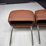 2001-2006 BMW E46 M3 Convertible Cinnamon Rear Headrests Head Rests Pair *Notes*