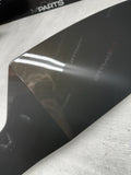 20-25 BMW X6M REAR LIFT GATE PANEL TRIM MOLDING SPOILER OEM DRAVIT GREY