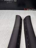2001-2006 BMW E46 M3 Coupe Front A Pillars Trims Cover Black OEM