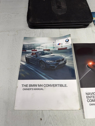OEM BMW 15-20 F83 M4 CONVERTIBLE OWNERS MANUAL BOOK BOOKS BOOKLETS POUCH