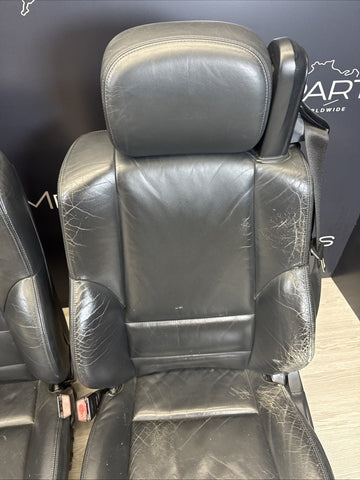01-06 BMW E46 M3 Convertible Interior Front Heated Seats Black *Notes*