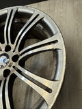 08-13 OEM BMW E90 E92 E93 M3 Rear 19” Wheel Rim Style 220M Silver 19x9.5 ET23