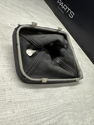BMW E46 323 325 330 M3 Leather Shift Shifter Boot Cover + Ring 25117919219