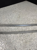 BMW E46 325 330 M3 Roof Rails Moldings Trims Pair Coupe OEM