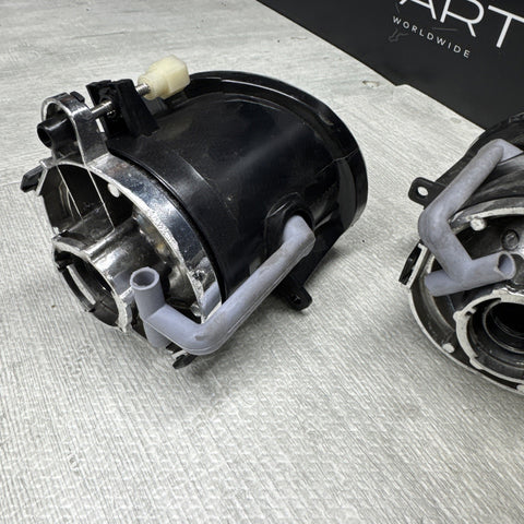 01-06 BMW E46 M3 00-03 E39 M5 Left Right Fog Lights Foglight Non Fluted Yellow