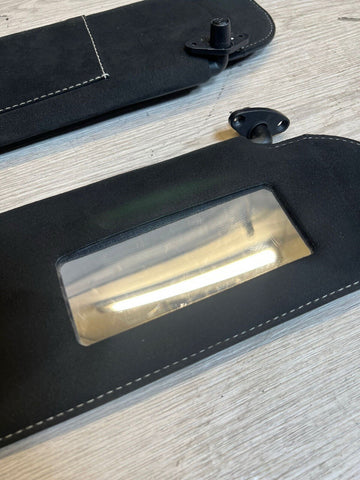 2010-2015 Ferrari 458 Coupe Interior Alcantara Visors Panels Pillars Set 814183