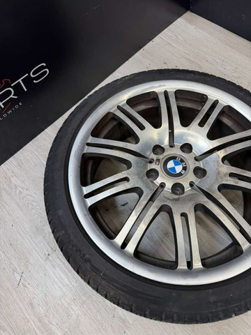 01-06 BMW E46 3 Series M3 Front Light Alloy Wheel Rim Tire 19x8 OEM 2229650