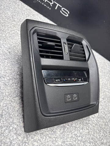 19-26 BMW G20 330 G80 M3 REAR CENTER CONSOLE AC VENT DUCT TRIM COVER PANEL BLACK
