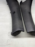 01-06 BMW E46 M3 OEM Convertible Rear Top Lateral Trim Pane Left Right Black