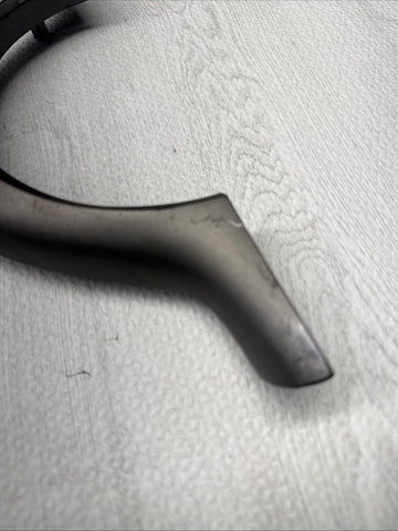 OEM 01-06 BMW E46 M3 Lower Steering Wheel Trim Cover Plate Titan Shadow Grey