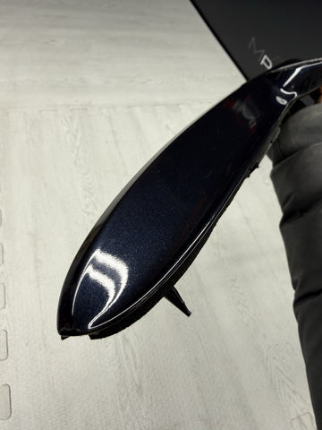 01-06 BMW E46 M3 Convertible Trunk Lid Grip Key Deck Handle Carbon Black *Notes*