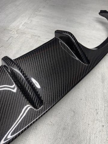BMW F80 M3 F82 M4 15-19 MP STYLE CARBON FIBER REAR BUMPER DIFFUSER