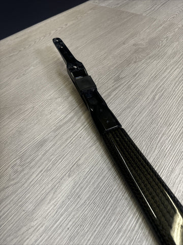 15-20 BMW F80 F82 F83 M3 M4 Carbon Fiber Strut Brace Bar OEM *Broken Tabs*