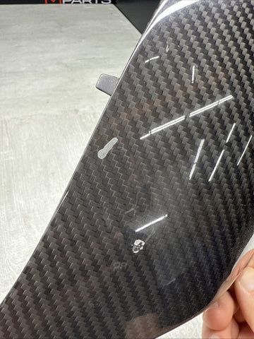 BMW 15-20 F80 F82 F83 M3 M4 Genuine OEM Carbon Fiber Left Driver Mirror Cover