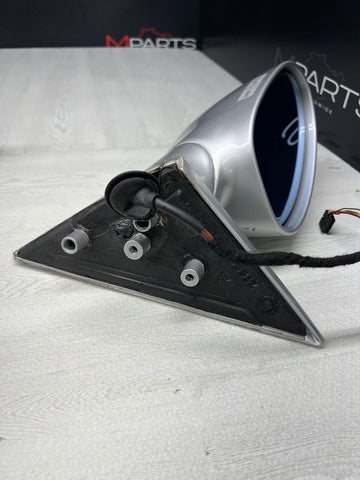 01-06 BMW E46 M3 Left Driver Side View Mirror Titanium Silver