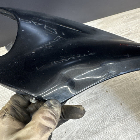 01-06 BMW E46 M3 Driver Left Fender Carbon Black *Dented*