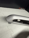 01-06 BMW E46 M3 Convertible Interior Armrests Trim Set Brushed Aluminum *Tabs