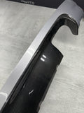 01-06 BMW E46 M3 CSL Style Rear Bumper Diffuser Carbon Fiber Good Fitment
