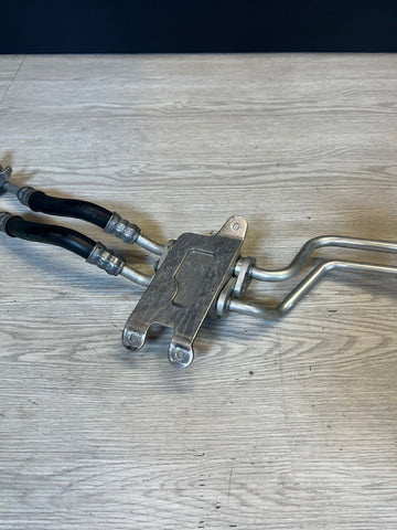 15-20 BMW M3 M4 F80 F82 F83 Transmission Oil Cooler Hose Pipe Lines 7592723