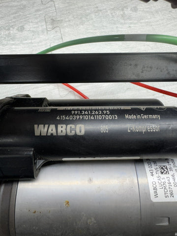 Porsche 991.1 911 14-16 GT3 Front Suspension Air Lift Pump Assembly OEM