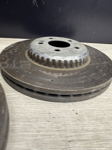Mercedes 15-22 C300 C400 Brake Discs Rotors Front Pair OEM Genuine