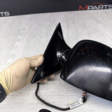01-06 BMW E46 M3 Side View Door Mirrors Pair Painted Black *Notes*