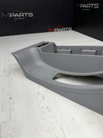 2001-2006 BMW E46 325 330 M3 Convertible Center Console Gray Armrest Optioned