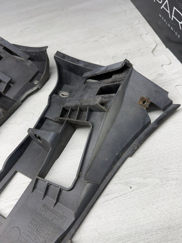 01-06 BMW E46 M3 FRONT BUMPER COVER GUARDS BRACKETS 2695247