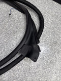 BMW E46 M3 01-06 Passenger Right Door Weather Strip Seal Black OEM *Small Rip