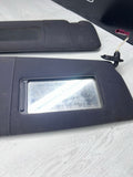 01-06 BMW E46 M3 Left Right Visors Sticker Peeling Off
