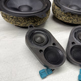 00-06 BMW E46 325 330 M3 Front Door / Rear Deck BSW Bavsound Speaker Tweeters