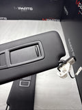 12-20 BMW F30 F32 F80 F82 M3 M4 Interior Sun Visors Black 8061313 8061314 *Flaws