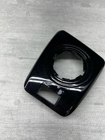01-06 BMW E46 M3 Center Dome SMG Shift Plate Gloss Black Painted 7896461
