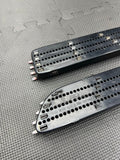 01-06 BMW E46 M3 OEM Left Right Fender Vent Grilles Grills Trim *Overspray*