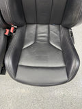 OEM 15-18 BMW F80 M3 FRONT LEATHER SEAT SEATS CUSHION INTERIOR BLACK