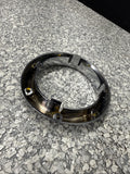 BMW 01-06 E46 M3 SMG Black Leather Gear Shifter Bezel OEM