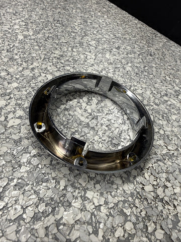 BMW 01-06 E46 M3 SMG Black Leather Gear Shifter Bezel OEM