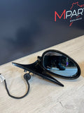 01-06 BMW E46 M3 Side View Door Mirrors Pair Jet Black