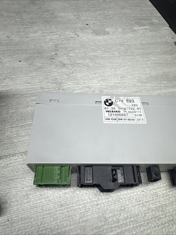 07-13 OEM BMW 3 E93 M3 Cabrio Convertible FOLDING TOP ROOF CONTROL MODULE