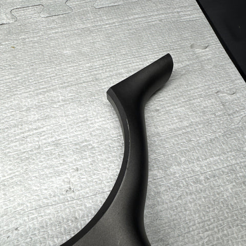 OEM 01-06 BMW E46 M3 Lower Steering Wheel Trim Cover Plate Titan Shadow Grey