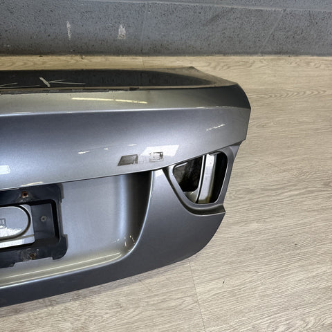 (PICKUP ONLY) 09-11 BMW E90 M3 Sedan Rear Trunk Deck Lid Space Grey LCI OEM